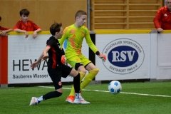 SG Michendorf - Teltower FV, Testspiel, Saison 24/25, Fussball, Michendorf,22.02.2025, Foto: Benjamin Feller