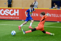 SG Michendorf - Teltower FV, Testspiel, Saison 24/25, Fussball, Michendorf,22.02.2025, Foto: Benjamin Feller