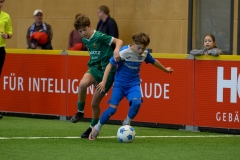 SG Michendorf - Teltower FV, Testspiel, Saison 24/25, Fussball, Michendorf,22.02.2025, Foto: Benjamin Feller