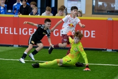 SG Michendorf - Teltower FV, Testspiel, Saison 24/25, Fussball, Michendorf,22.02.2025, Foto: Benjamin Feller