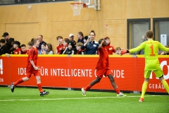 SG Michendorf - Teltower FV, Testspiel, Saison 24/25, Fussball, Michendorf,22.02.2025, Foto: Benjamin Feller